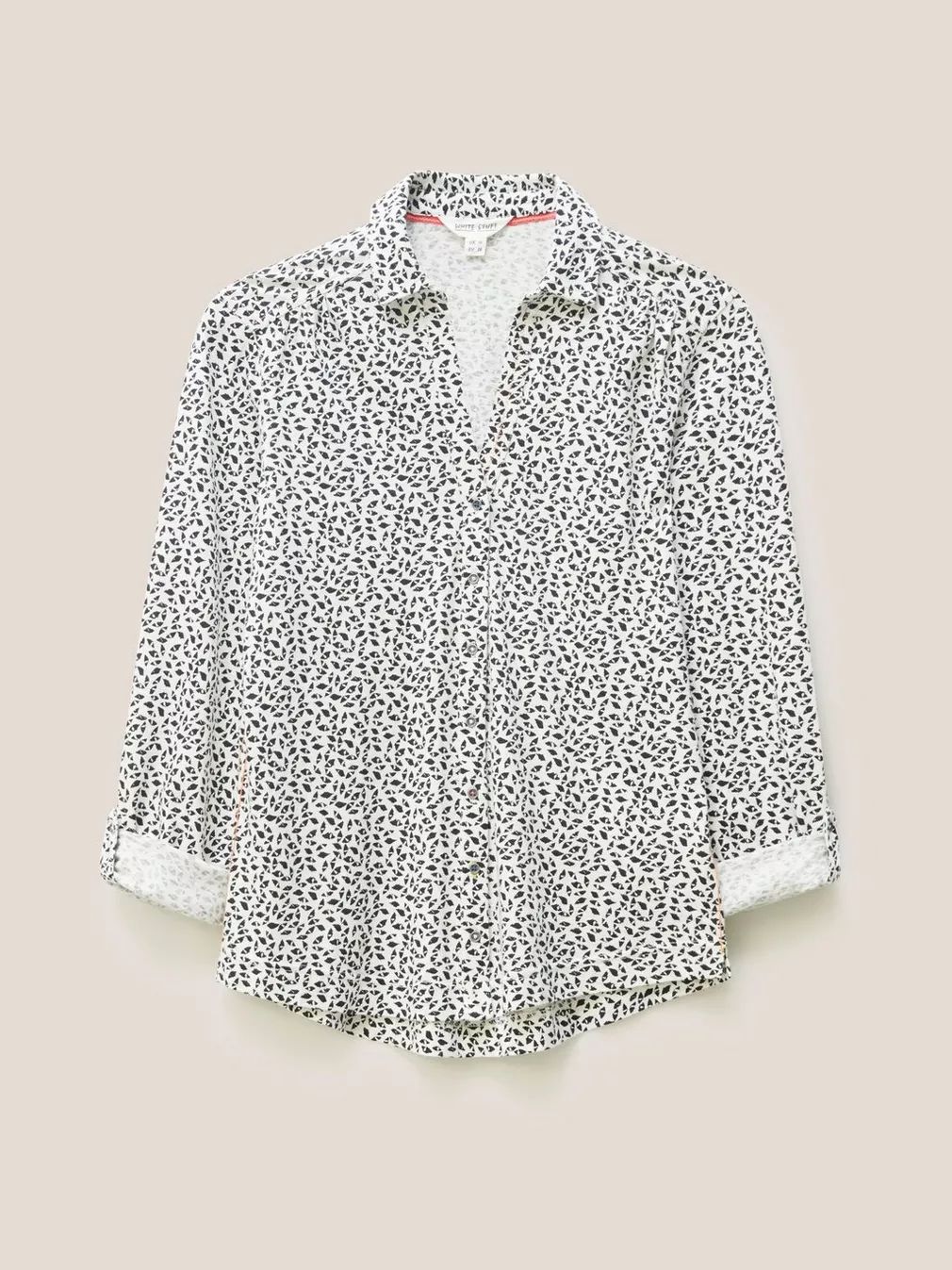 White Stuff Annie Jersey Shirt - Ivory Multi sold by Boutique with Grace product image thumbnail 5