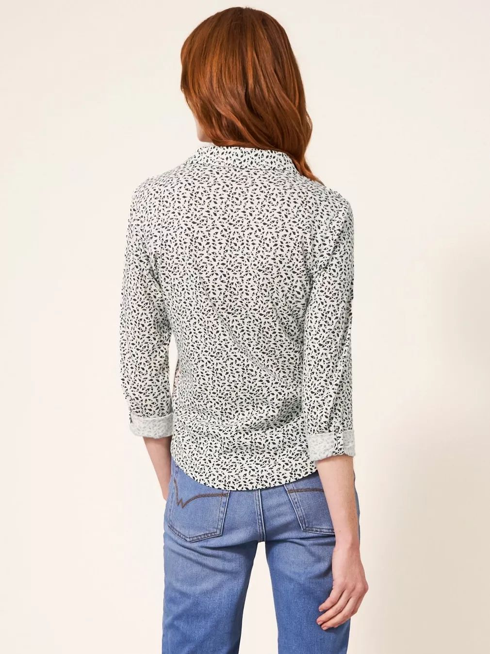 White Stuff Annie Jersey Shirt - Ivory Multi sold by Boutique with Grace product image thumbnail 4