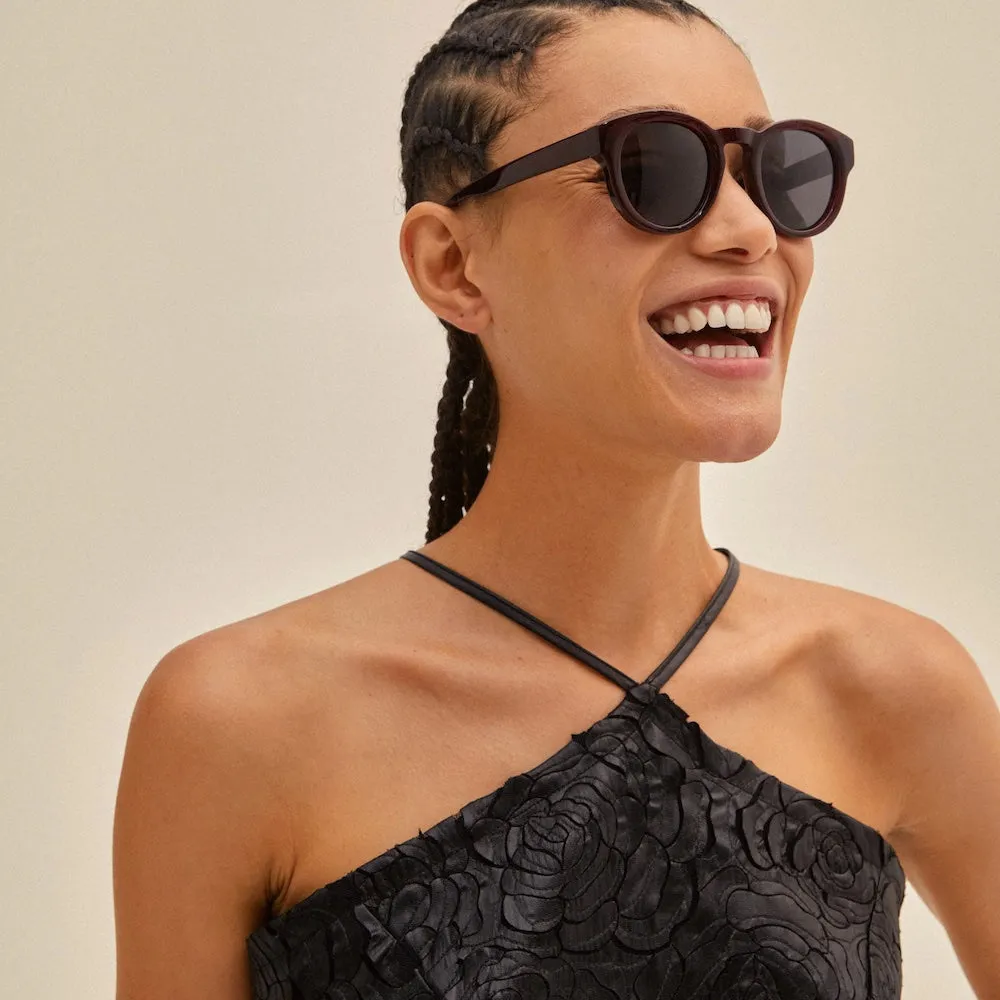 Pilgrim Janica Sunglasses - Dark Brown sold by Boutique with Grace product image thumbnail 3