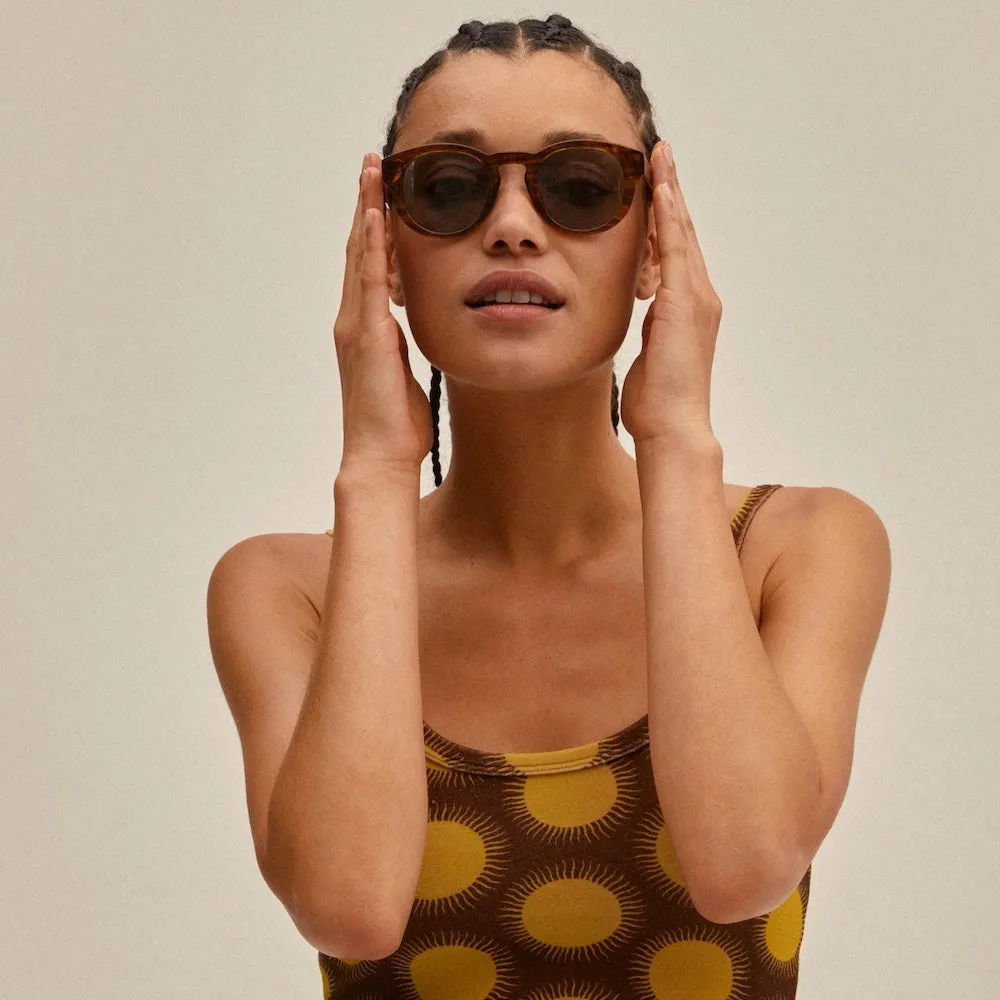 Pilgrim Janica Sunglasses - Tortoise Brown sold by Boutique with Grace product image thumbnail 2