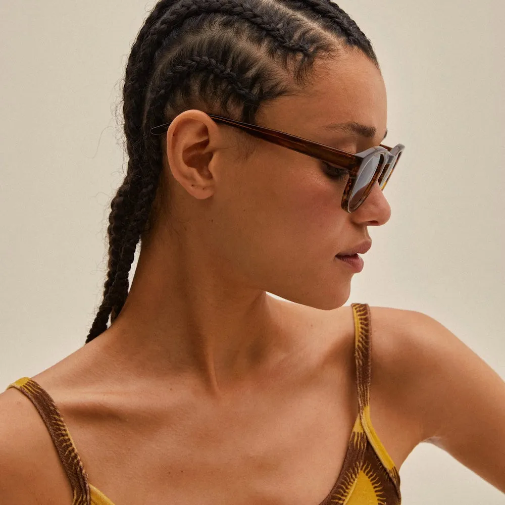 Pilgrim Janica Sunglasses - Tortoise Brown sold by Boutique with Grace product image thumbnail 3