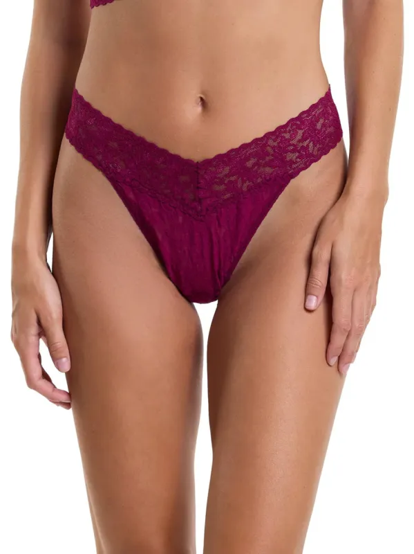 Hanky Panky Original Rise Thong - Sugar Plum sold by Boutique with Grace