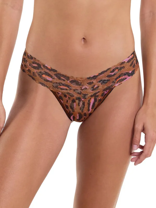 Hanky Panky Low Rise Print Thong - Throwback sold by Boutique with Grace