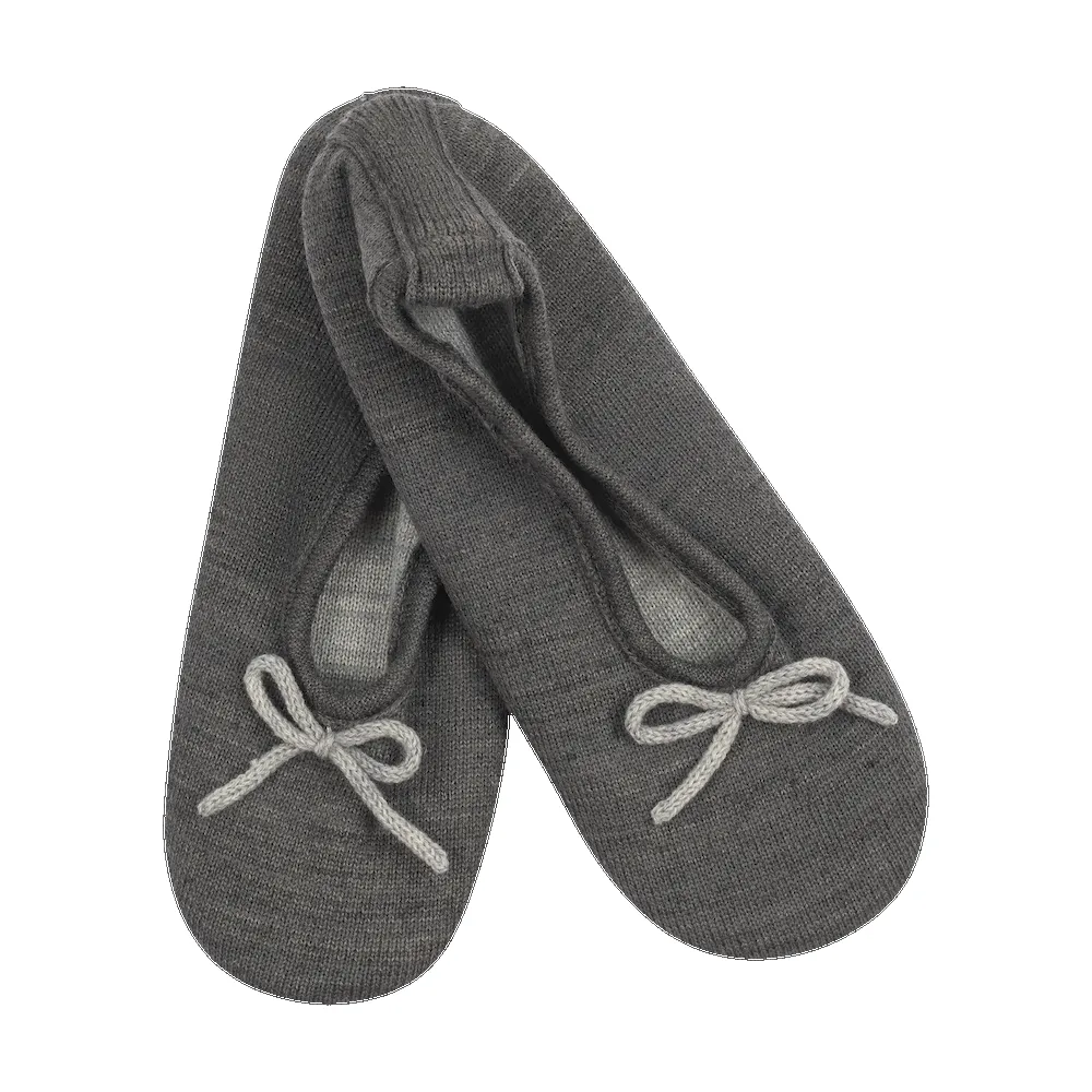 Lemon Wool Ballet Slipper - Charcoal sold by Boutique with Grace product image thumbnail 2