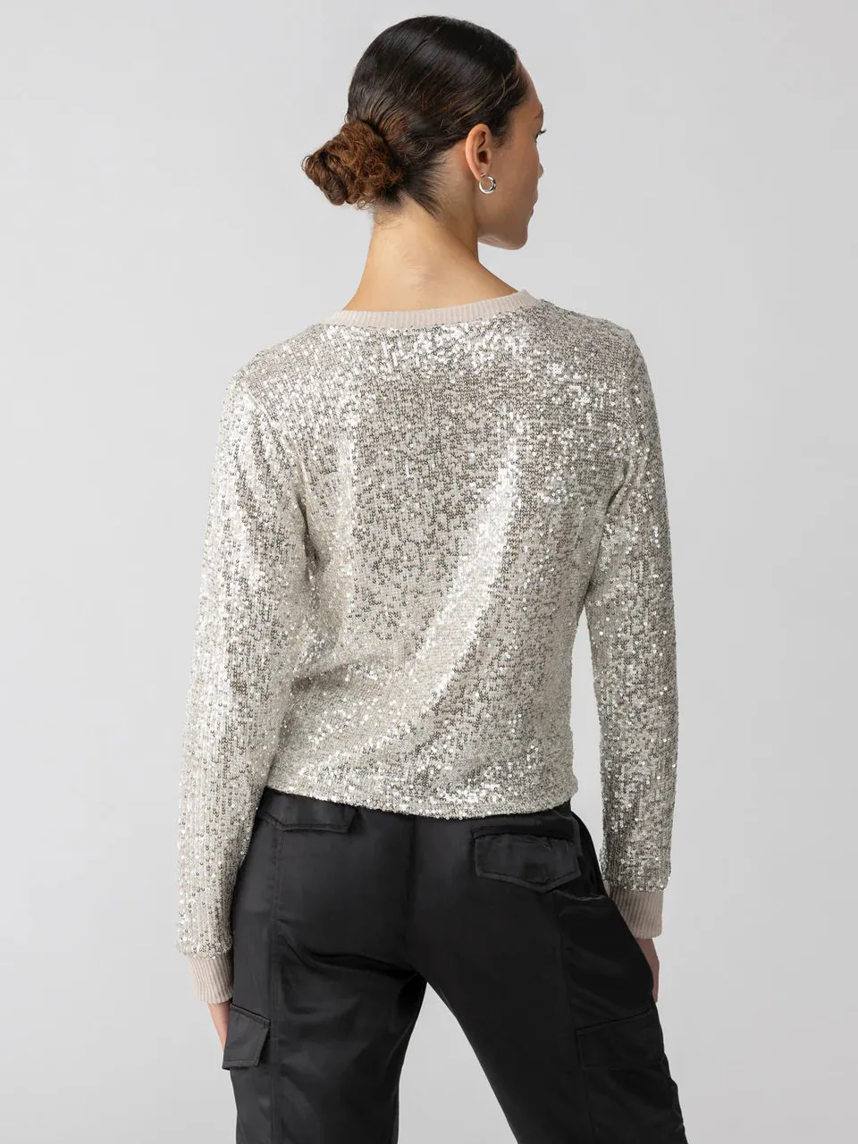 Sanctuary Sparkle Together Top - Champagne sold by Boutique with Grace product image thumbnail 4