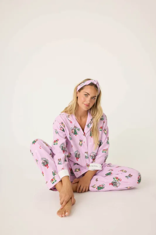 PJ Salvage Flannels - Lavender Glow sold by Boutique with Grace
