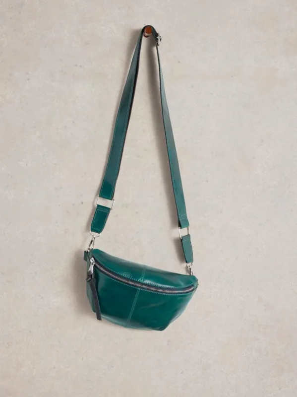 White Stuff Mini Sebby Sling Bag - Mid Teal sold by Boutique with Grace