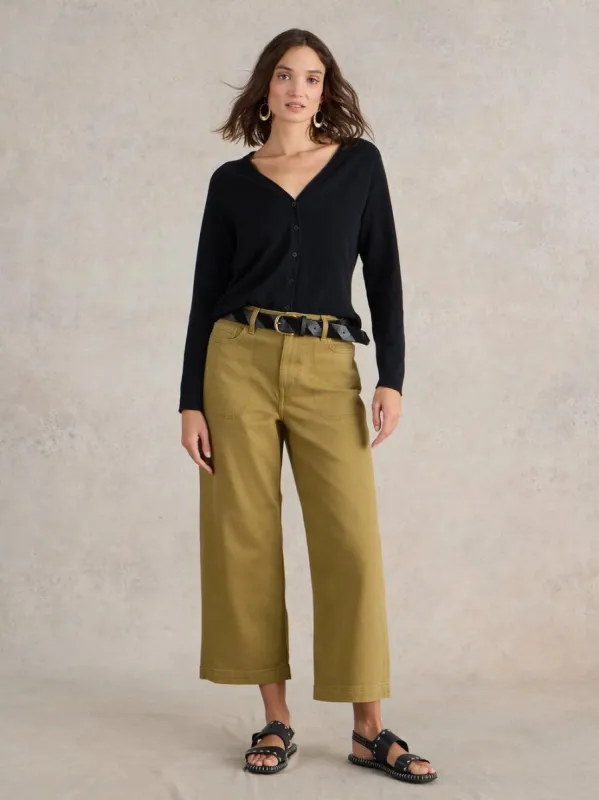 White Stuff Luna V-Neck Cardi - Black sold by Boutique with Grace