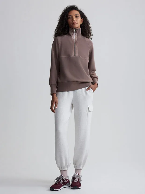 Varley Lismore Longline Sweater - Deep Taupe sold by Boutique with Grace product image thumbnail 2