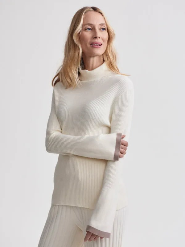 Varley Ravena Rib Knit - Egret sold by Boutique with Grace
