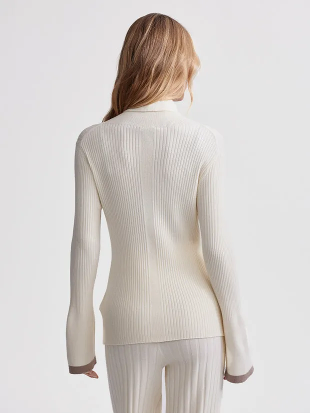 Varley Ravena Rib Knit - Egret sold by Boutique with Grace product image thumbnail 4