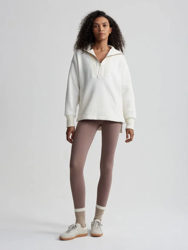 Varley Wallace Half Zip - Egret sold by Boutique with Grace product image thumbnail 3