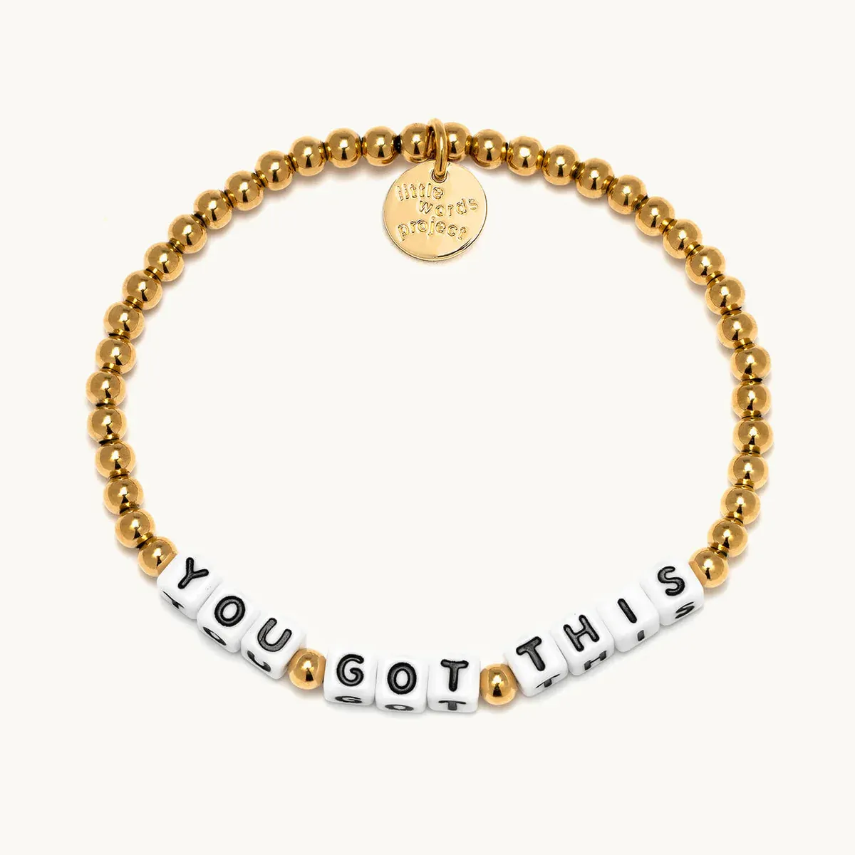 Little Words Project Gold Bracelet - You Got This sold by Boutique with Grace