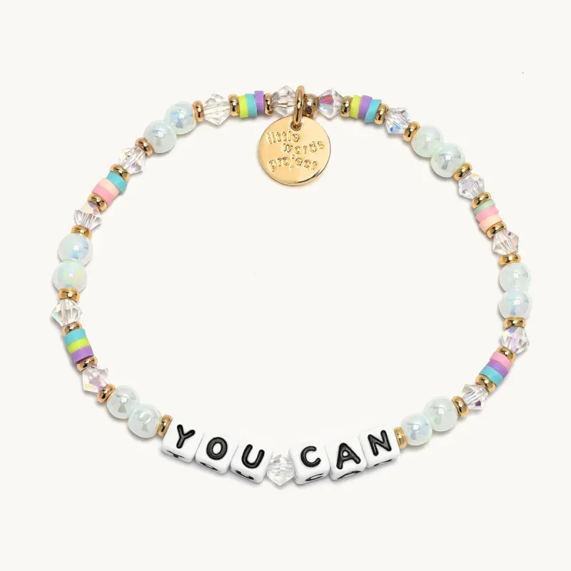 Little Words Project Bracelet - You Can sold by Boutique with Grace