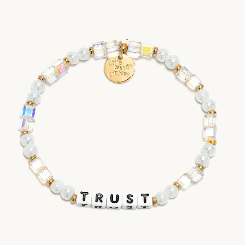 Little Words Project Bracelet - Trust sold by Boutique with Grace