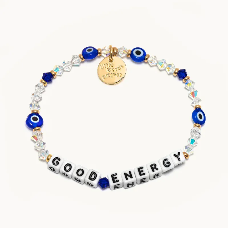 Little Words Project Bracelet - Good Energy sold by Boutique with Grace