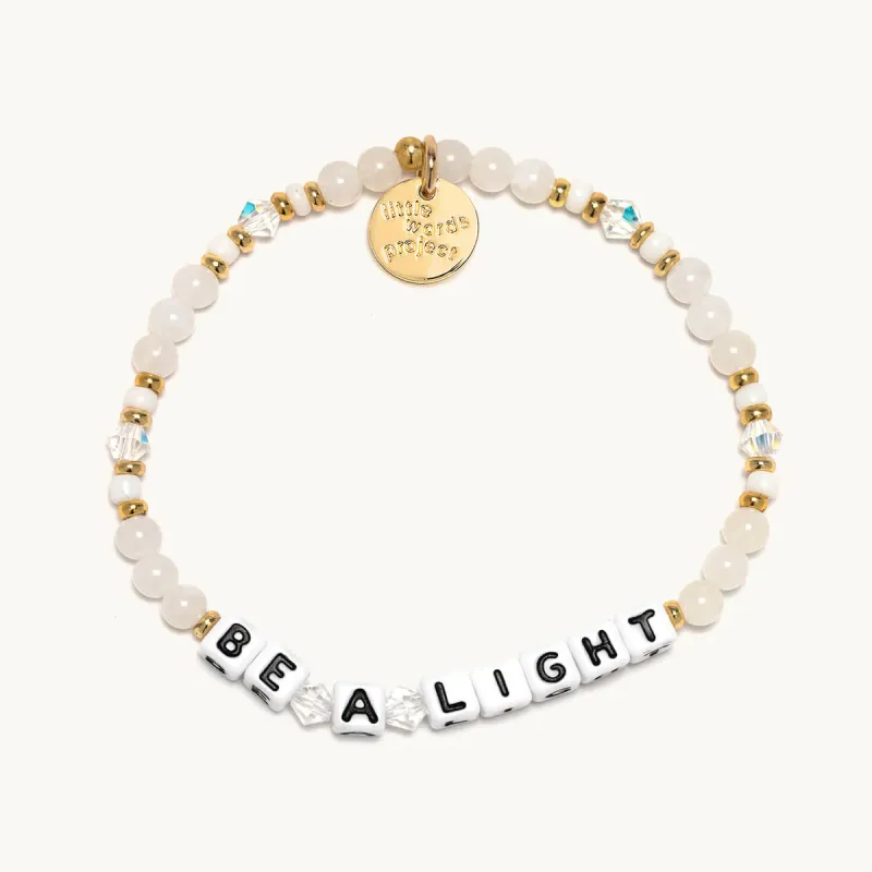 Little Words Project Bracelet - Be A Light sold by Boutique with Grace