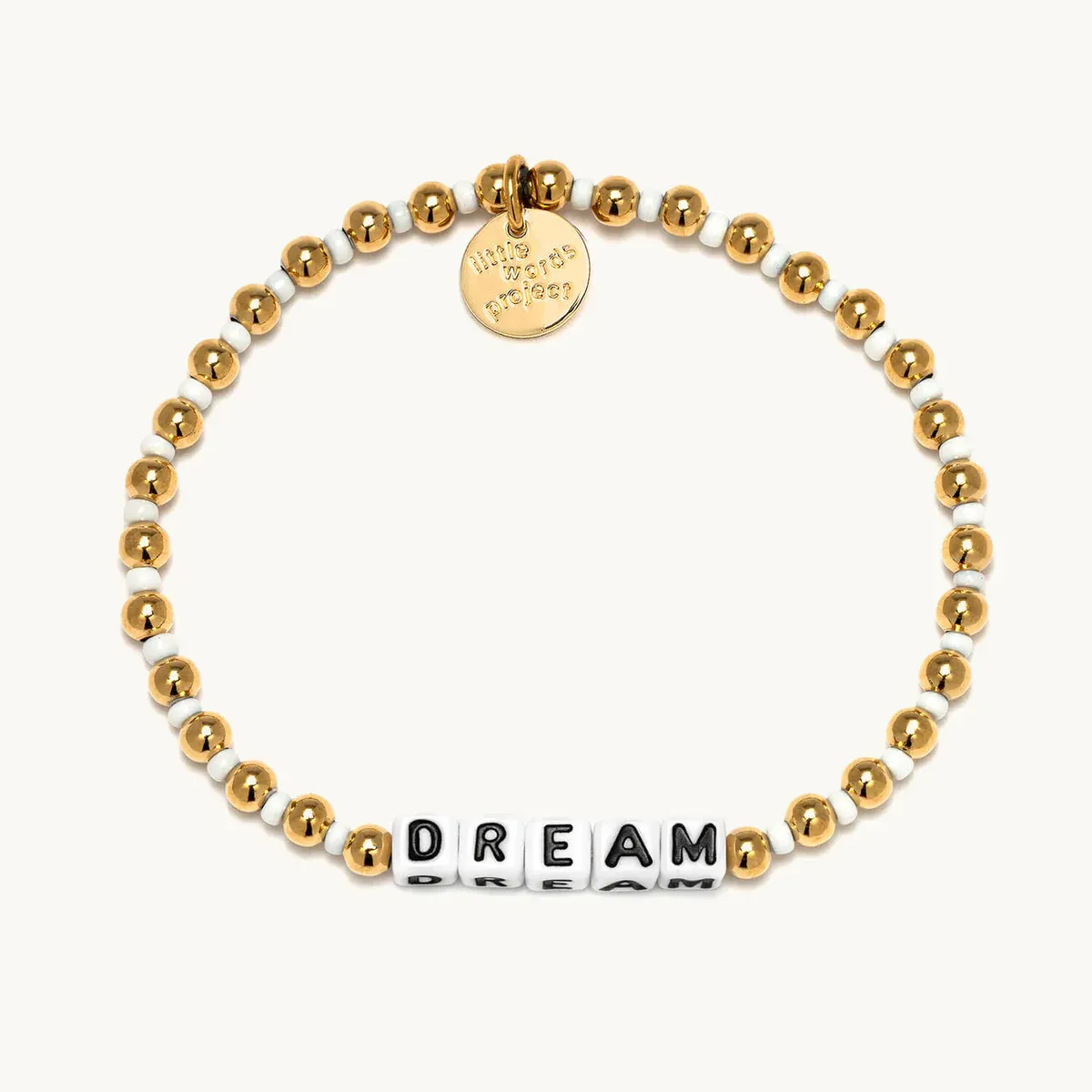 Little Words Project Gold Bracelet - Dream sold by Boutique with Grace