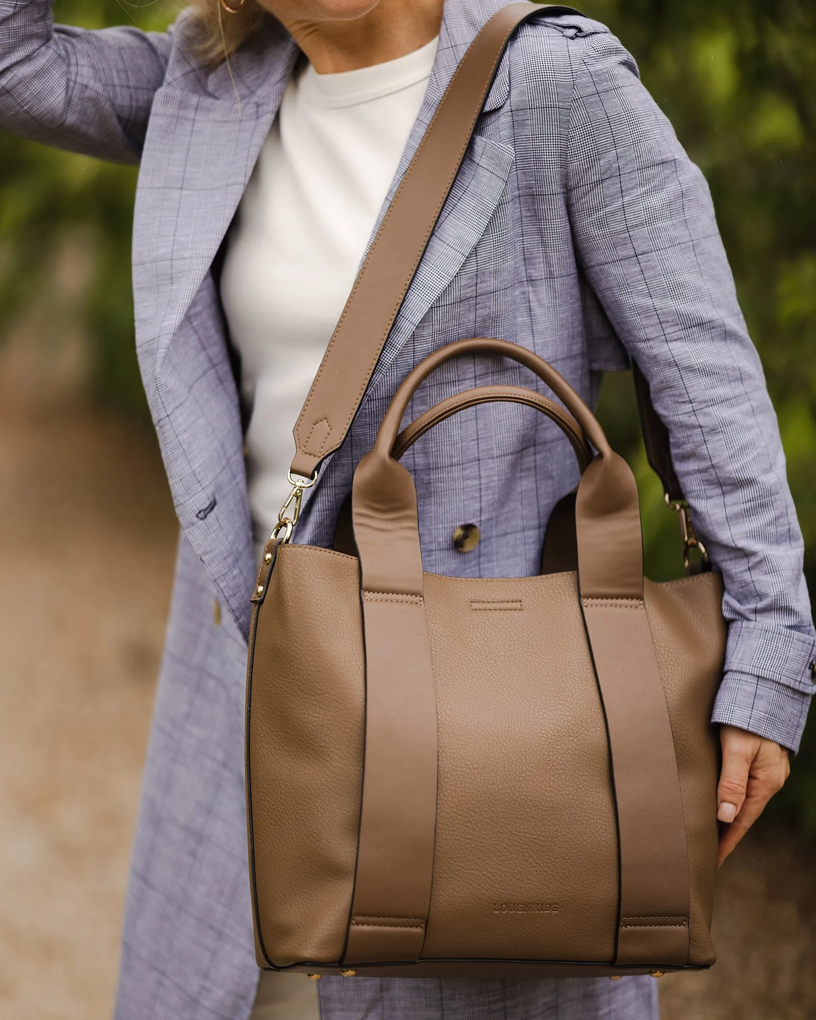 Louenhide Windsor Bag - Mocha sold by Boutique with Grace product image thumbnail 2