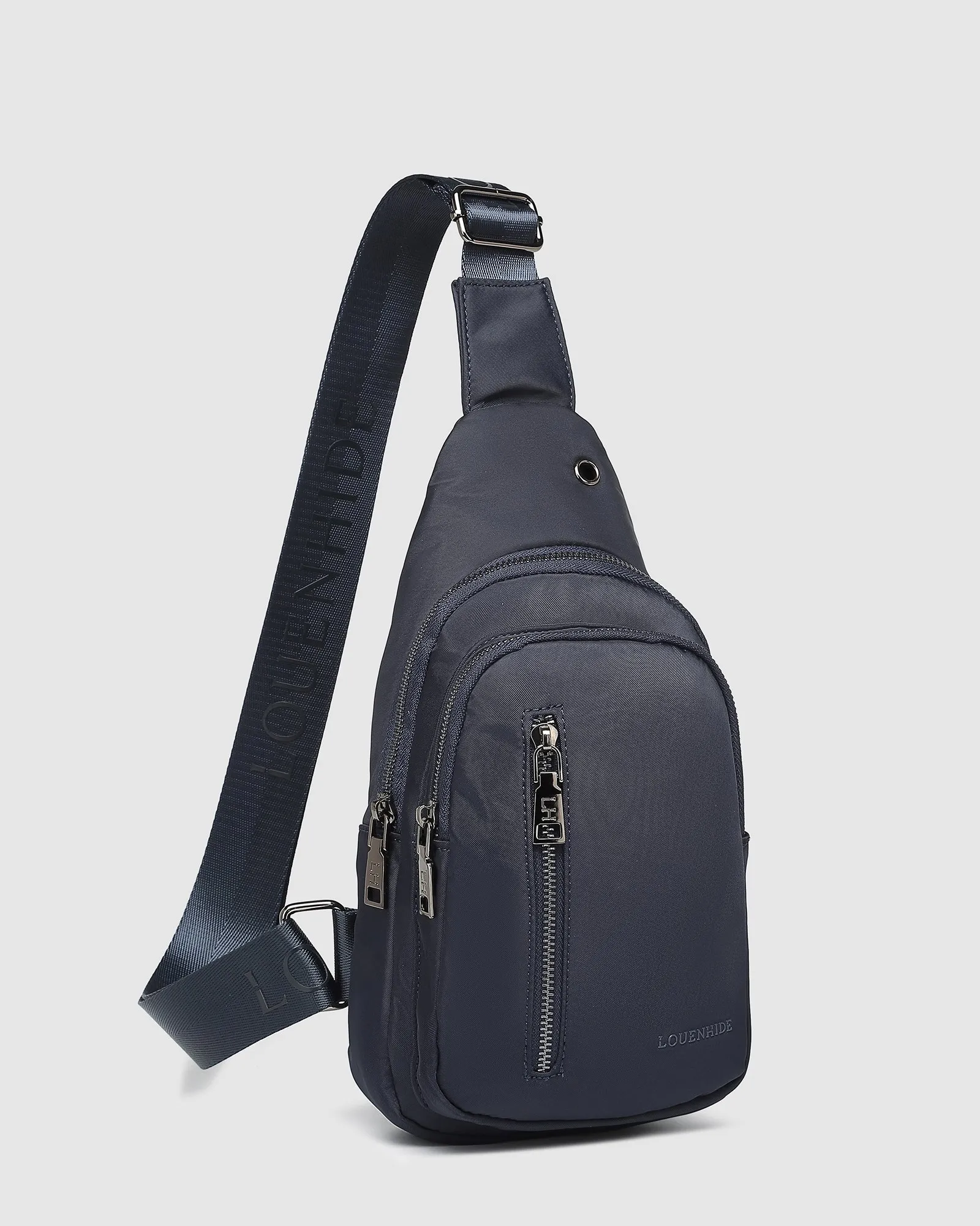 Louenhide Boyd Nylon Sling Bag - Navy sold by Boutique with Grace product image thumbnail 3