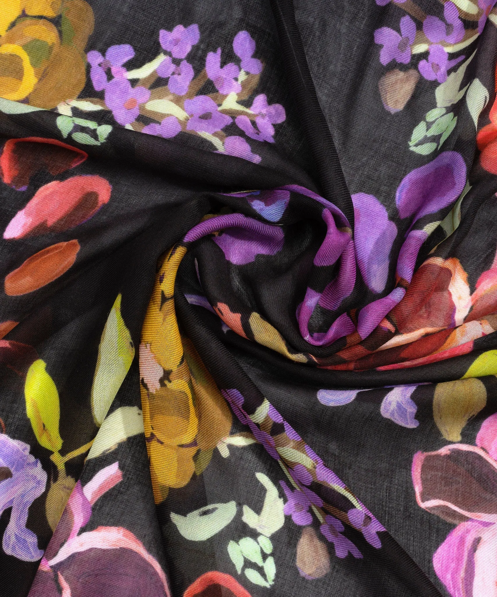 Echo Happy Floral Wrap - Black sold by Boutique with Grace product image thumbnail 3