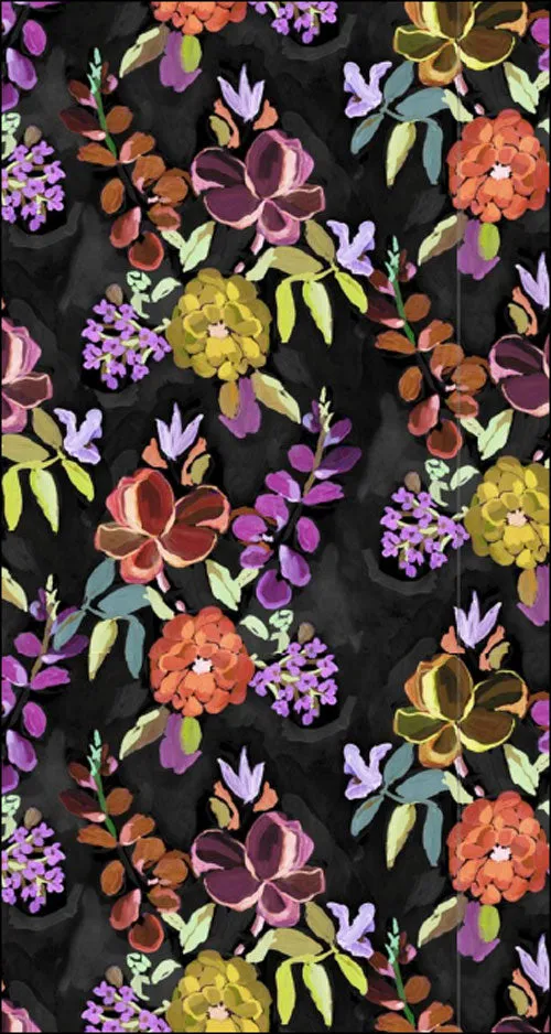 Echo Happy Floral Wrap - Black sold by Boutique with Grace product image thumbnail 2
