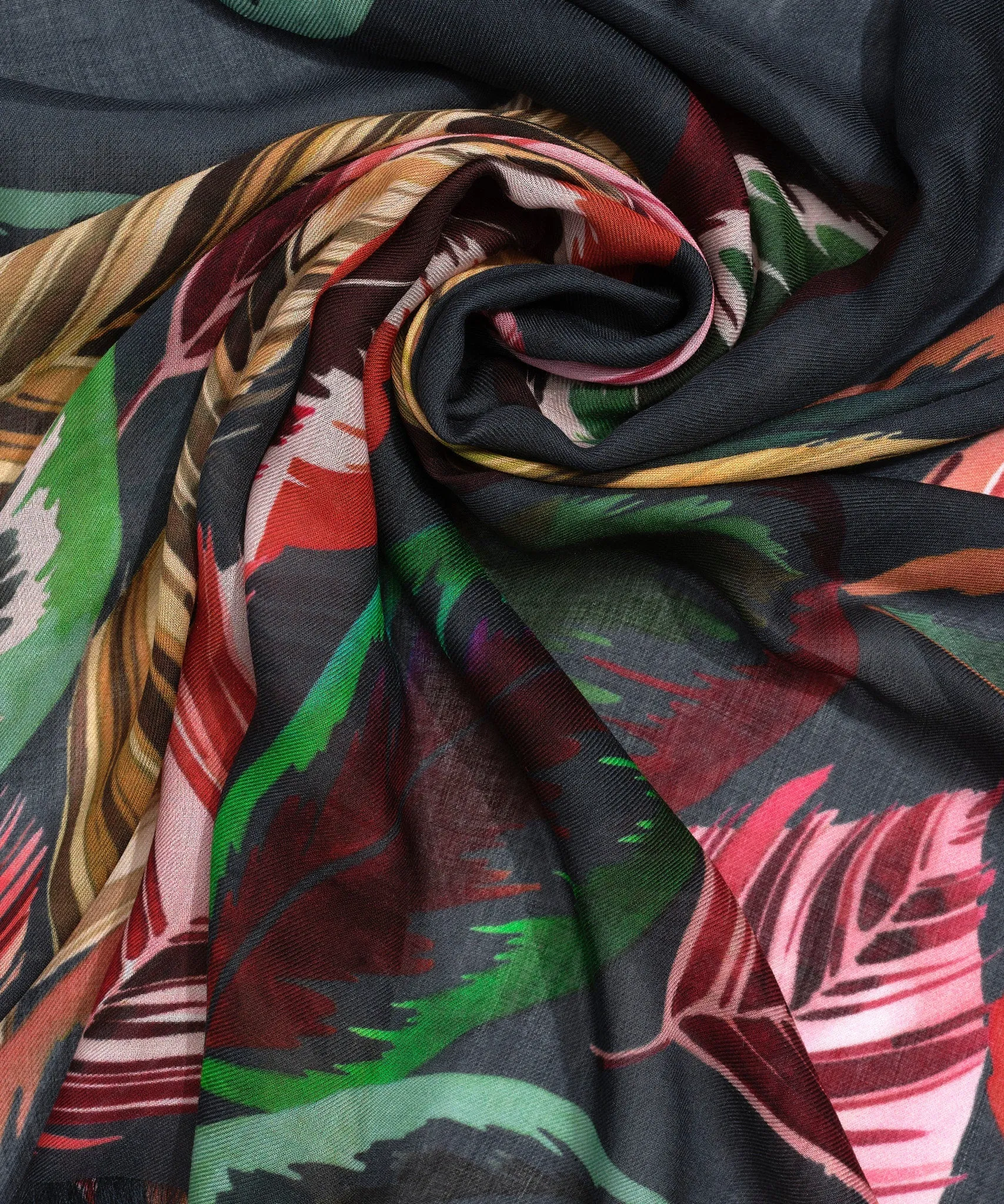 Echo Falling Leaves Wrap - Blue Spruce sold by Boutique with Grace product image thumbnail 2