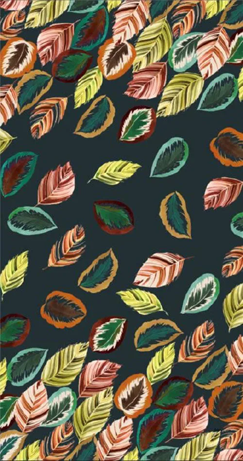 Echo Falling Leaves Wrap - Blue Spruce sold by Boutique with Grace product image thumbnail 3