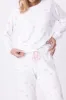 PJ Salvage Full of Love Cuffed PJ Set - Ivory sold by Boutique with Grace