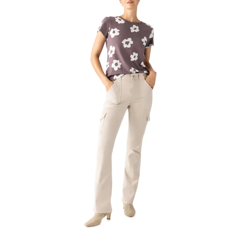 Sanctuary Perfect Tee - Cocoa Flower Pop sold by Boutique with Grace