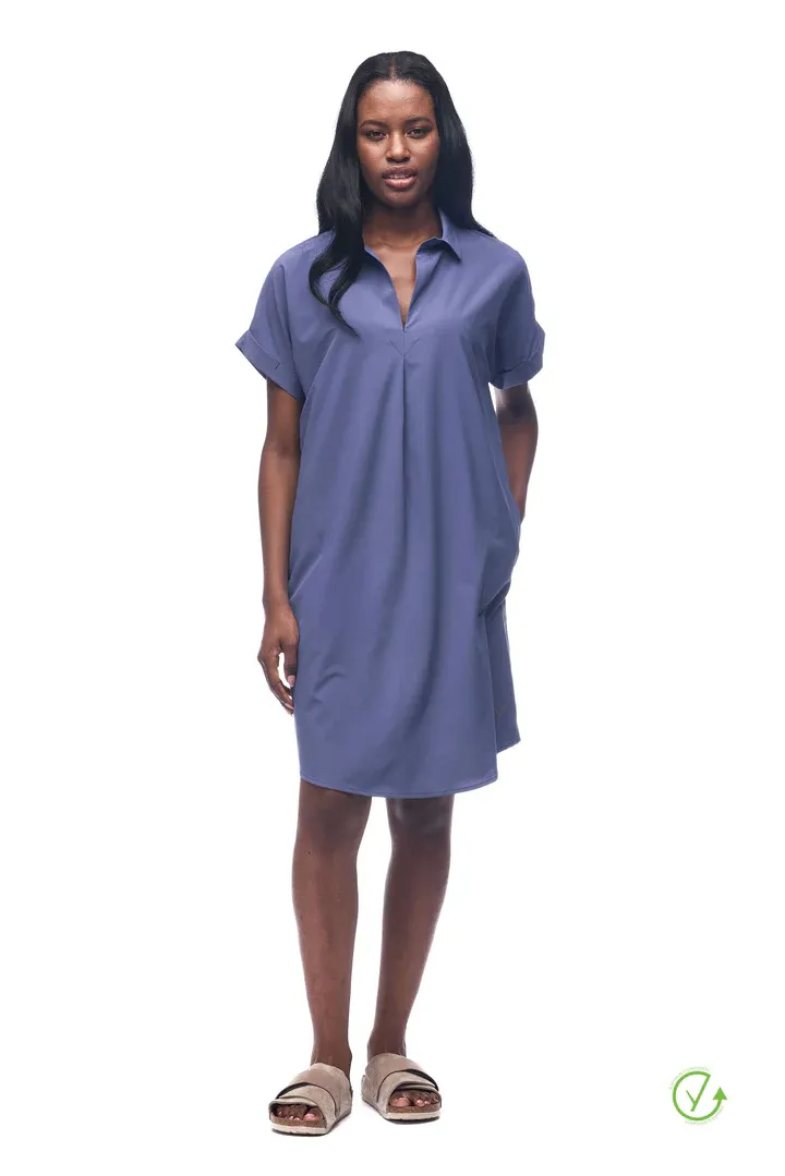 Indyeva Frivol Dress - Evening Sky sold by Boutique with Grace