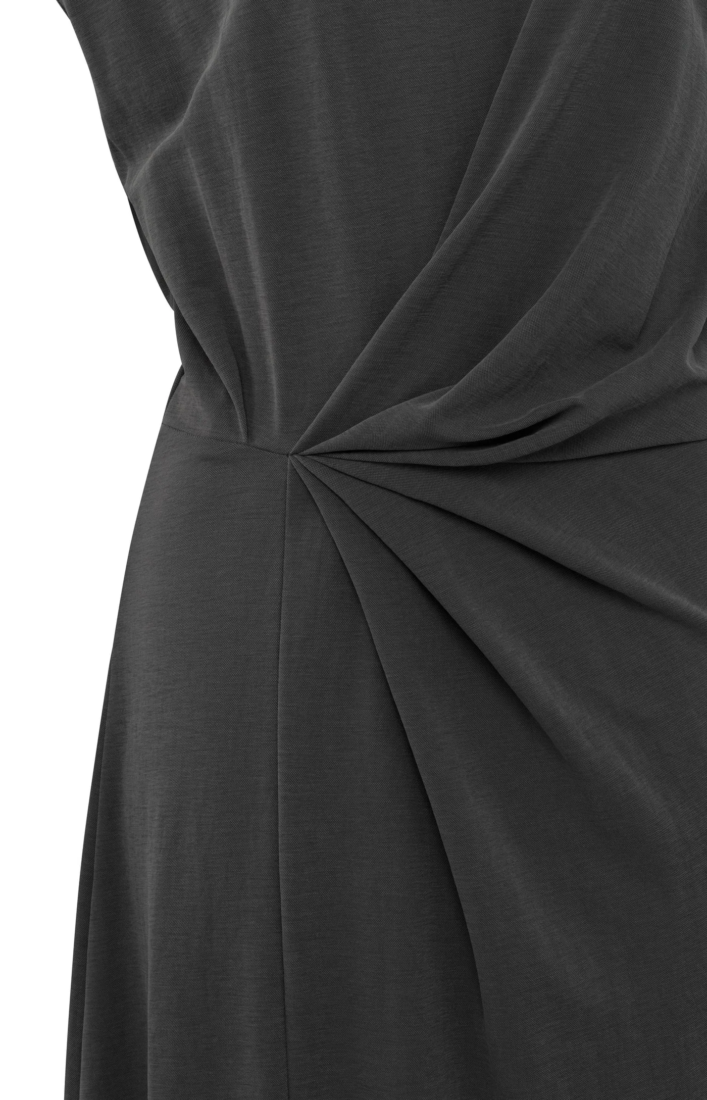 Yaya Pleated Modal Dress - Anthracite sold by Boutique with Grace product image thumbnail 3