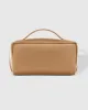 Louenhide Ellis Makeup Bag - Camel sold by Boutique with Grace