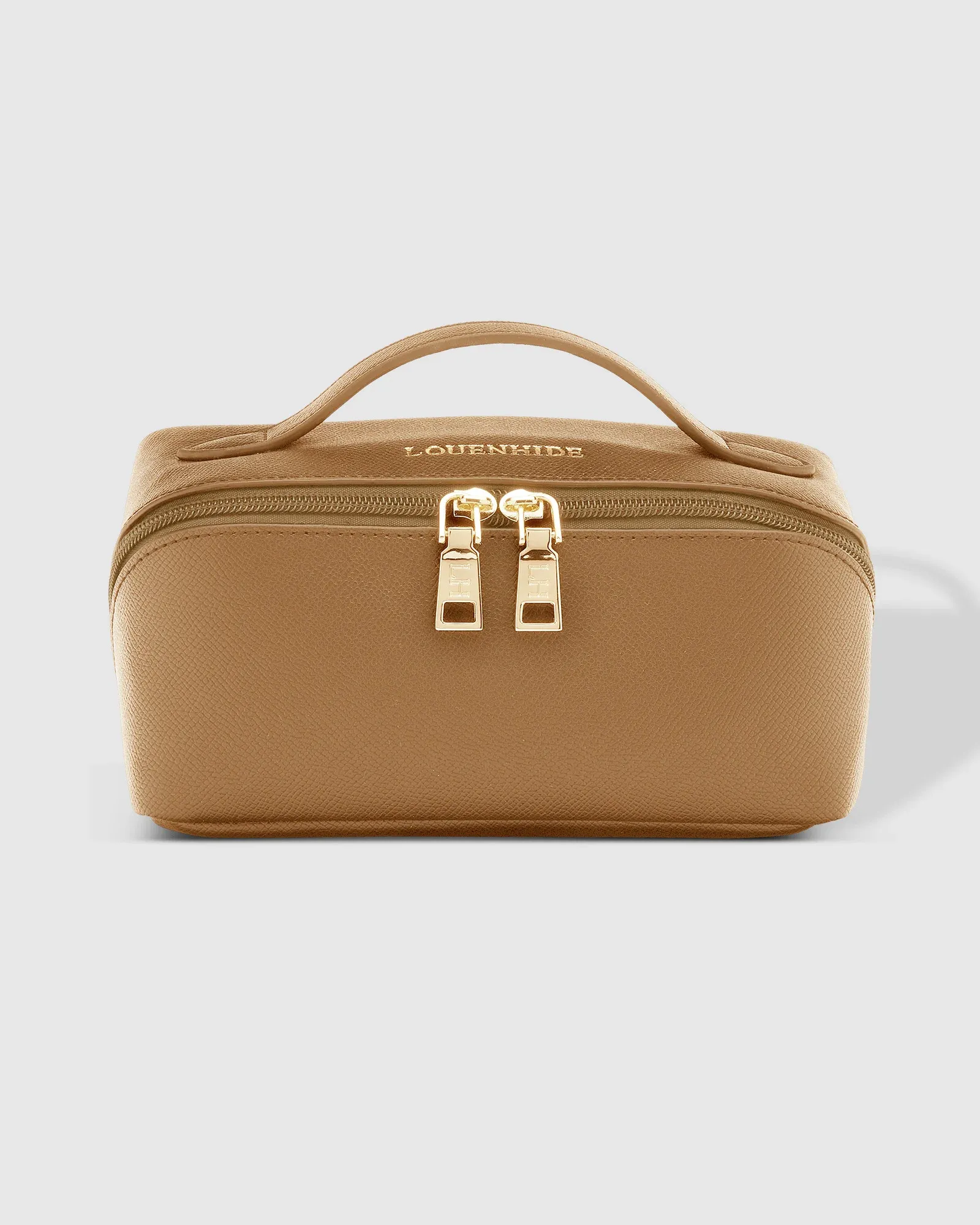 Louenhide Ellis Makeup Bag - Camel sold by Boutique with Grace