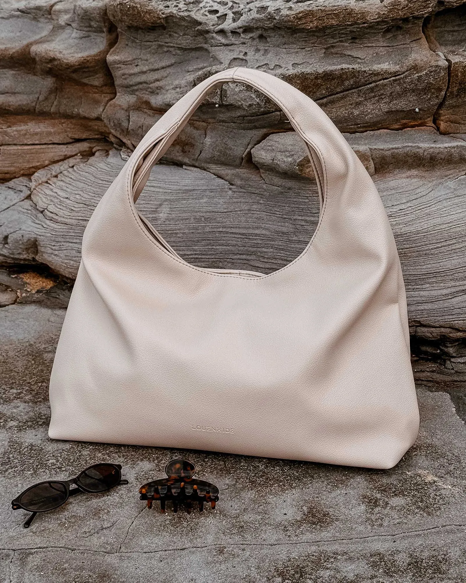 Louenhide Monaco Shoulder Bag - Oat sold by Boutique with Grace product image thumbnail 3