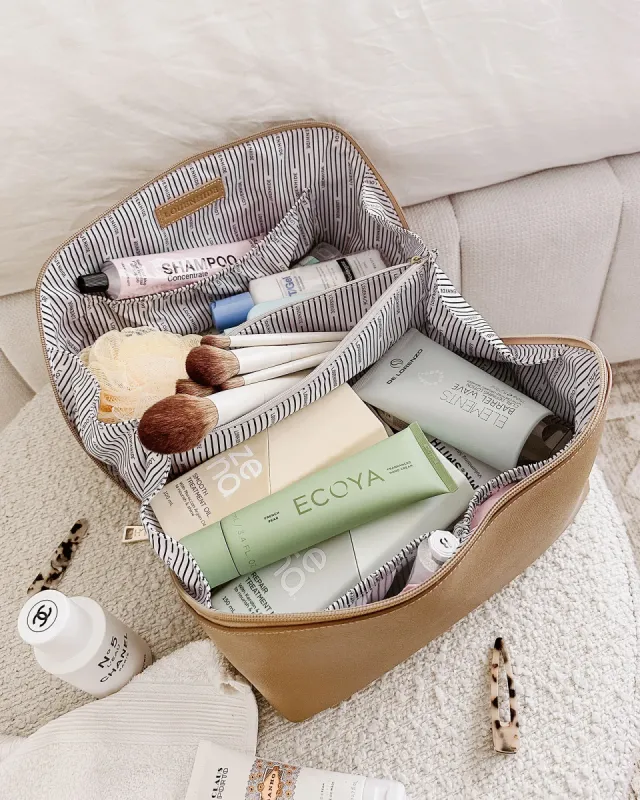 Louenhide Orion Cosmetic Case - Camel sold by Boutique with Grace