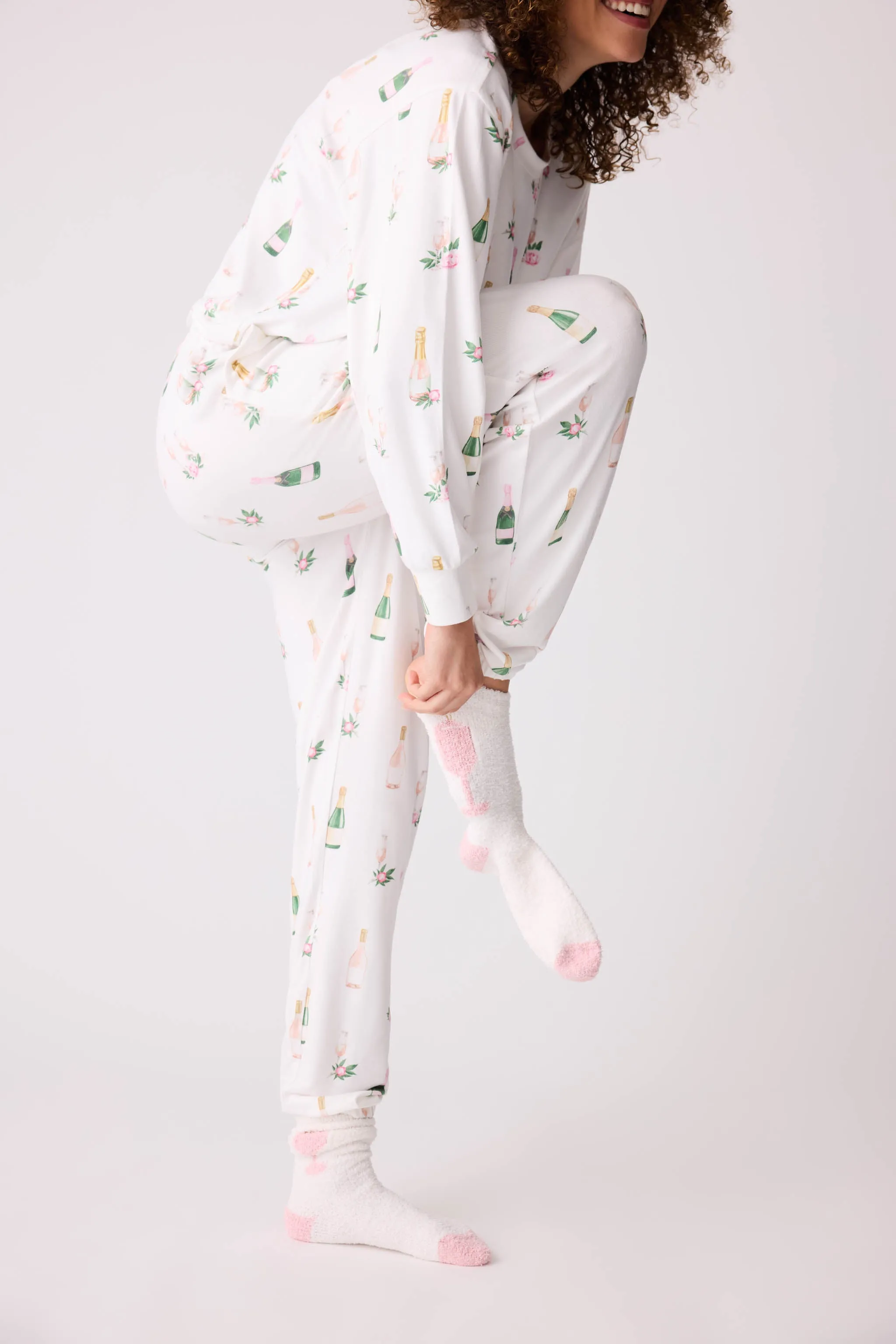 PJ Salvage Breakfast of Champs PJ Set - Ivory sold by Boutique with Grace product image thumbnail 5