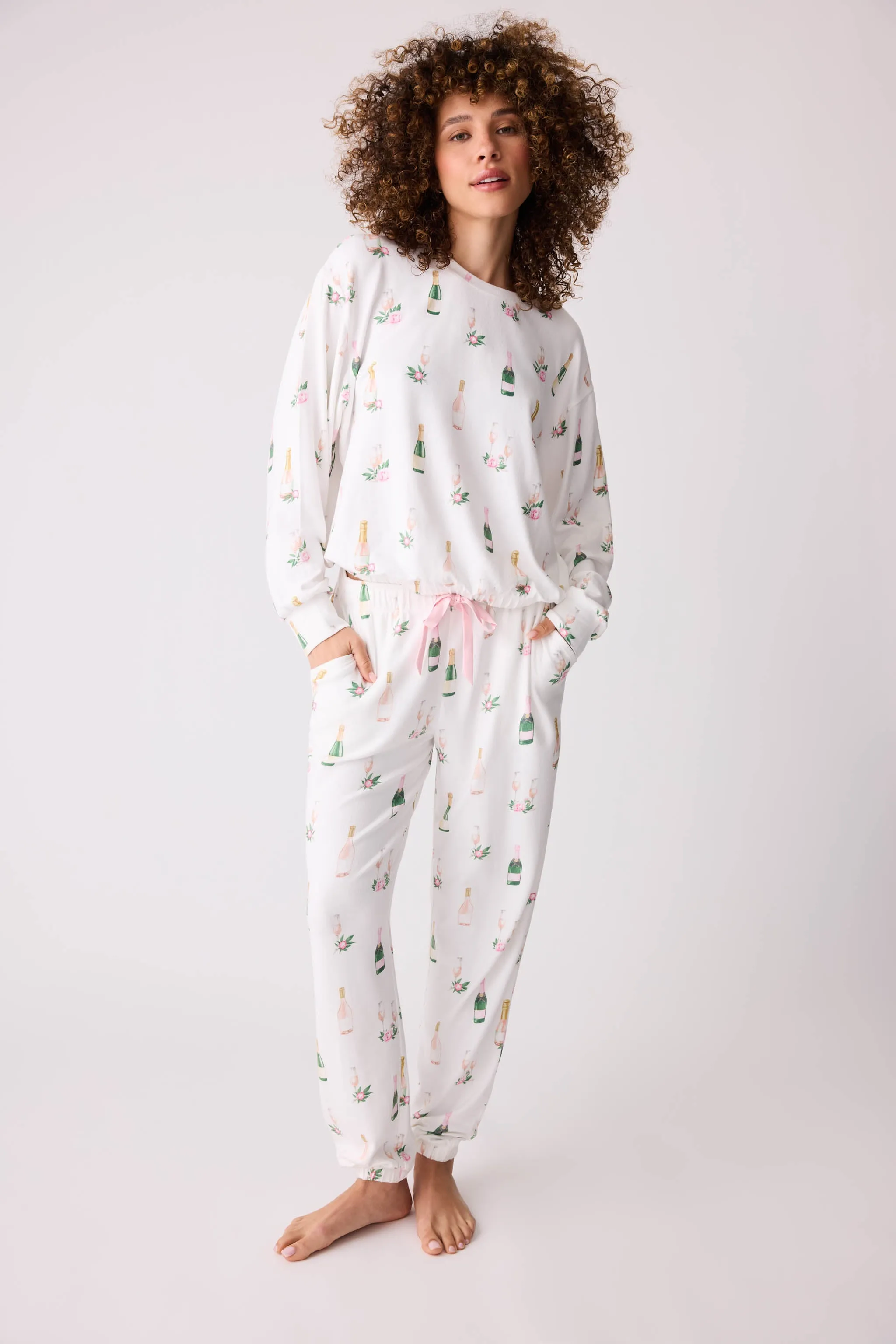 PJ Salvage Breakfast of Champs PJ Set - Ivory sold by Boutique with Grace product image thumbnail 4
