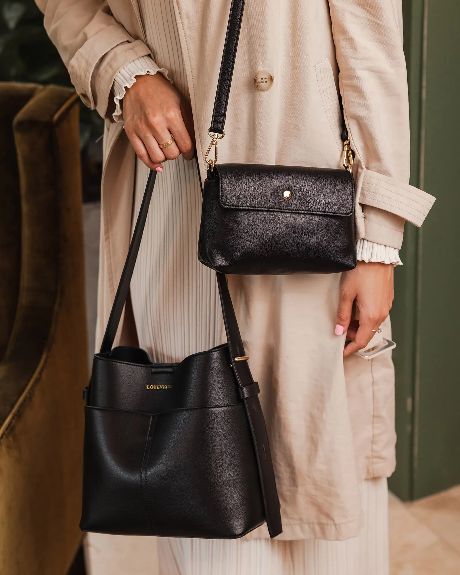 Louenhide Samantha Handbag - Black sold by Boutique with Grace product image thumbnail 2