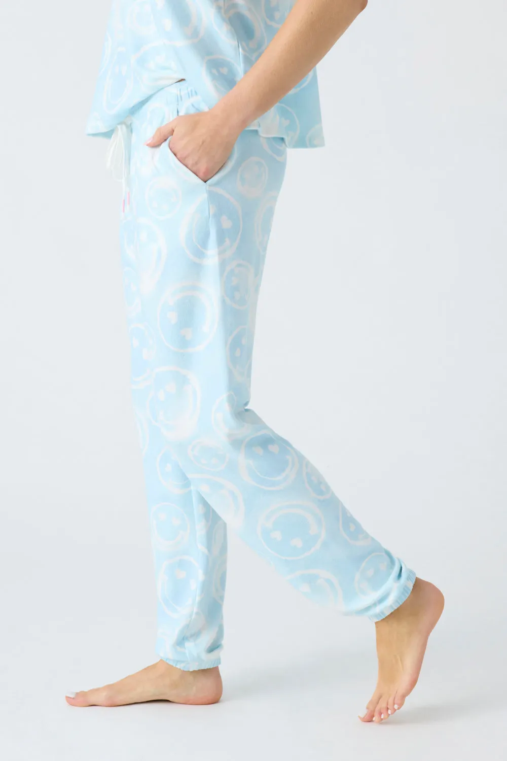 PJ Salvage Happy Days Lounge Set - Light Sky sold by Boutique with Grace product image thumbnail 3