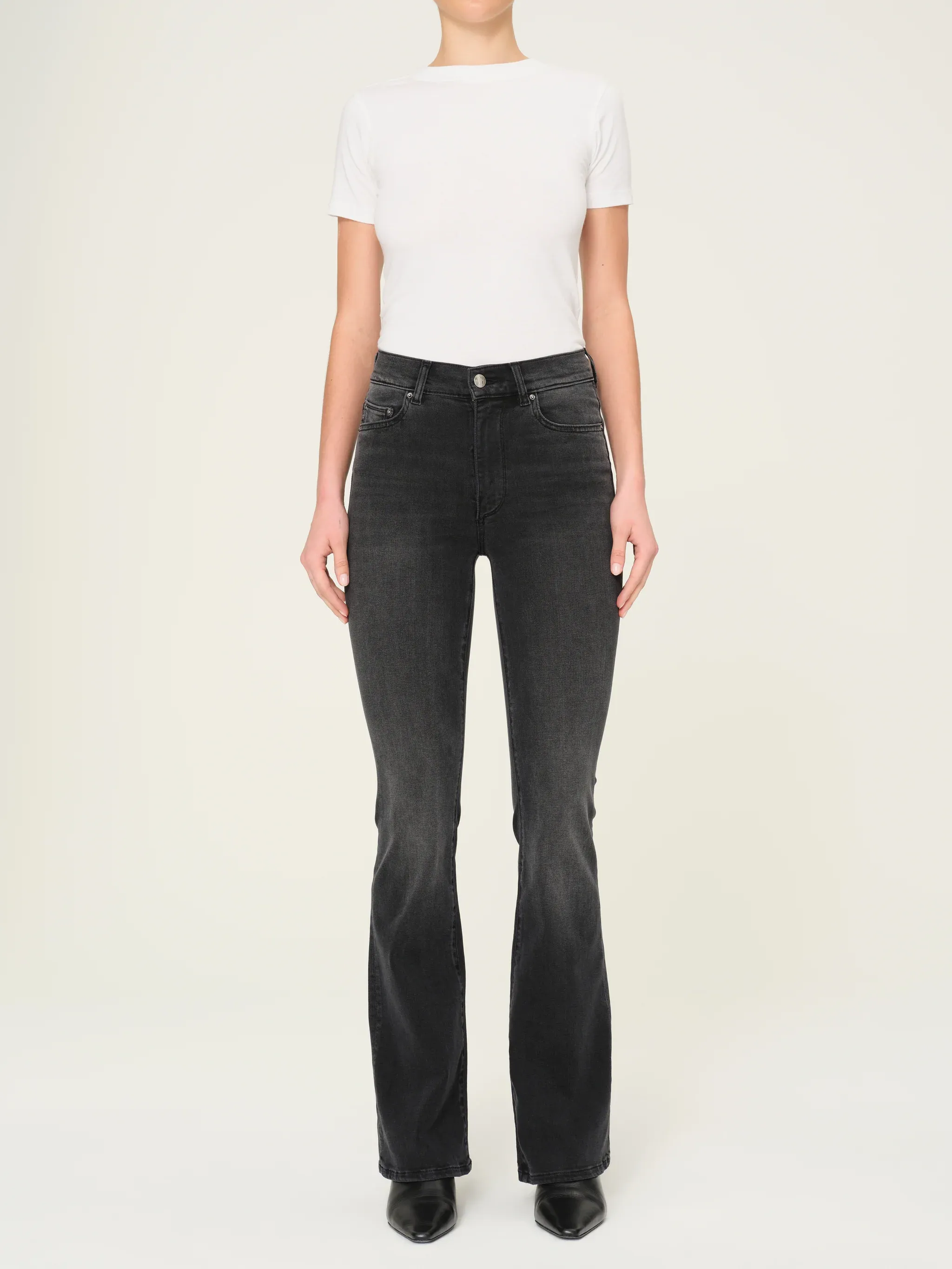 DL1961 Bridget Boot Instasculpt 33” - Soft Black sold by Boutique with Grace