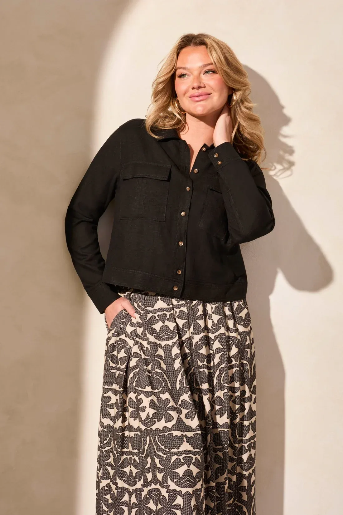 Tribal Andie Jacket - Black sold by Boutique with Grace
