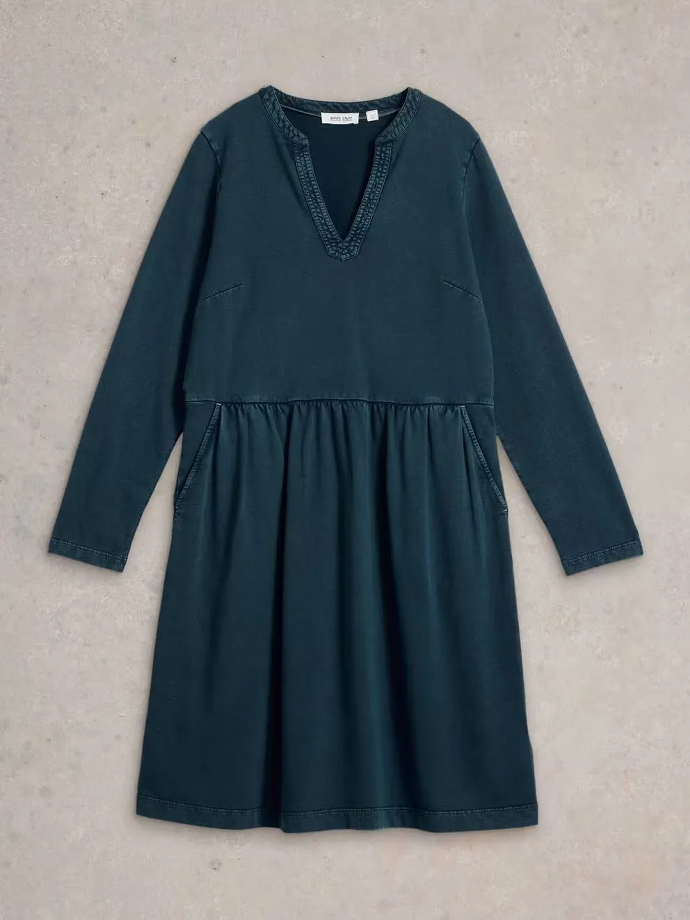 White Stuff Thea Denim Jersey Dress sold by Boutique with Grace product image thumbnail 5