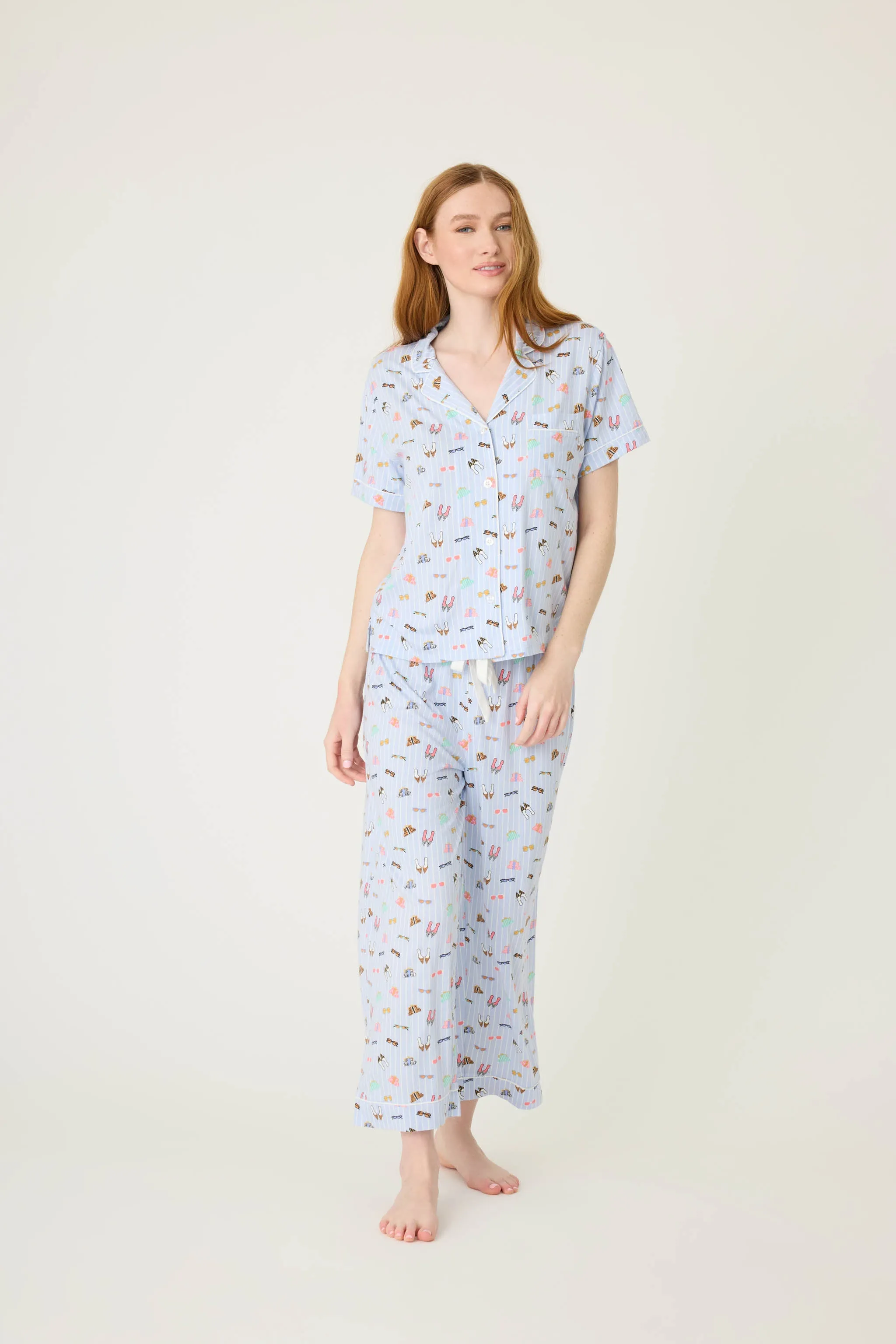 PJ Salvage Whimsy PJ Set - Blue Whisper sold by Boutique with Grace product image thumbnail 3