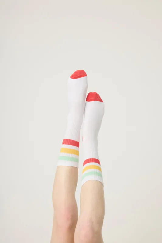 PJ Salvage For The Mamas Rib Crew - White sold by Boutique with Grace