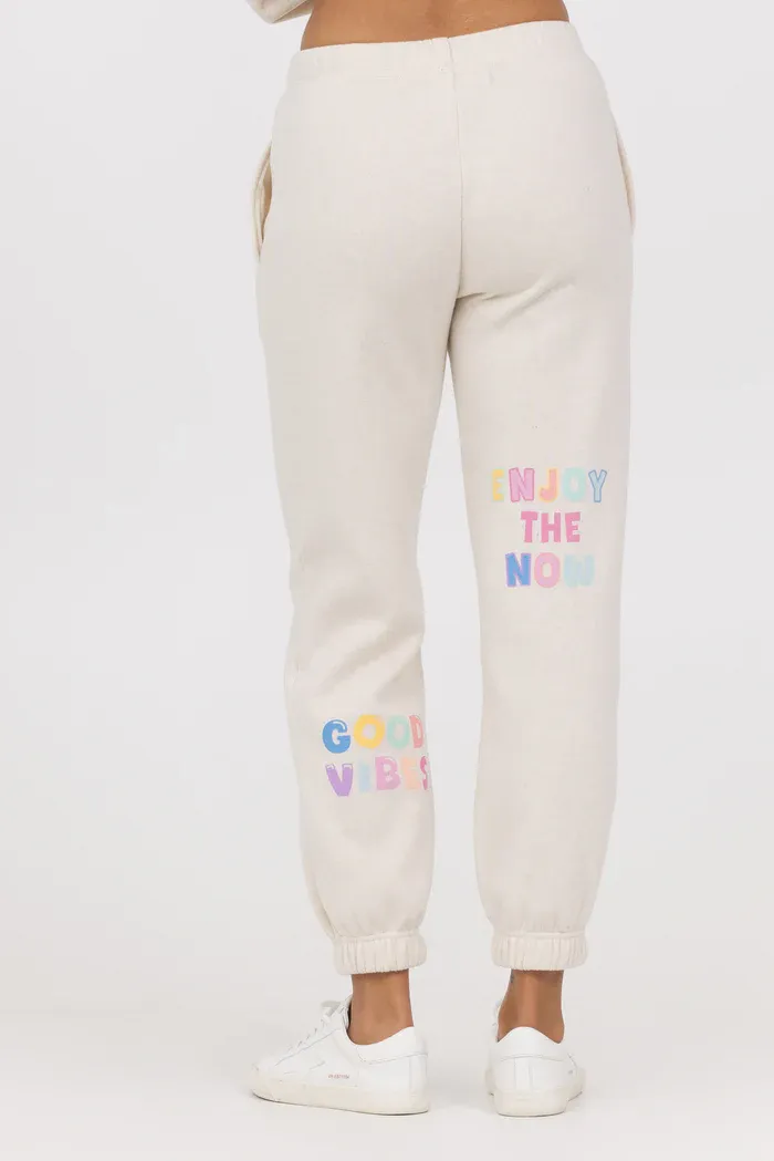 Vintage Havana Patch Jogger - Oatmeal sold by Boutique with Grace product image thumbnail 2