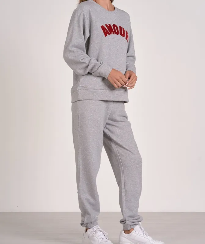 Amour Sweatpants - Grey sold by Boutique with Grace