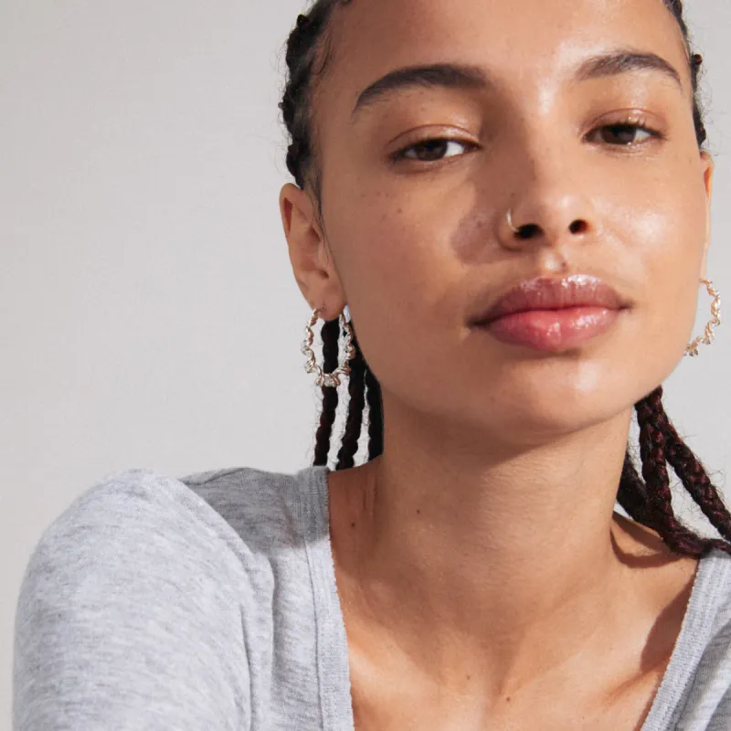 Pilgrim Larisa Earrings - Silver sold by Boutique with Grace