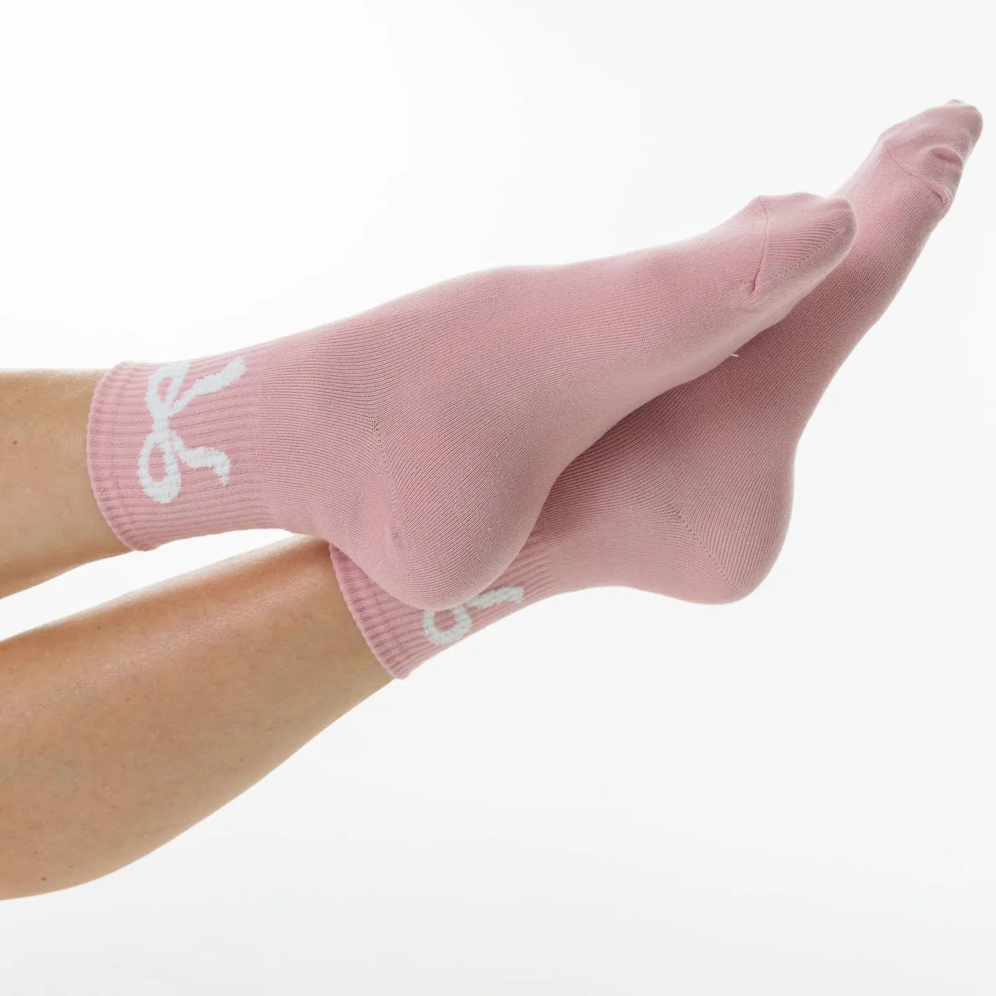 Limlim Soft Rib Bow Socks - Pink sold by Boutique with Grace product image thumbnail 2