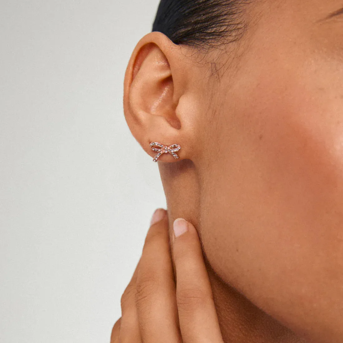 Pilgrim Catharina Recycled Earrings - Rose Gold sold by Boutique with Grace product image thumbnail 3